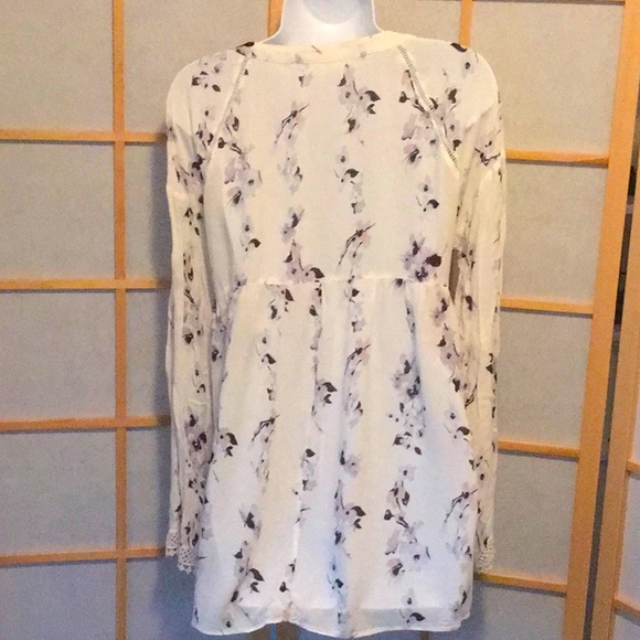 GXF Rayon Flowy Top Blouse Long Sleeves - Picture 4 of 9